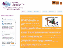 Tablet Screenshot of dsiwaterford.ie